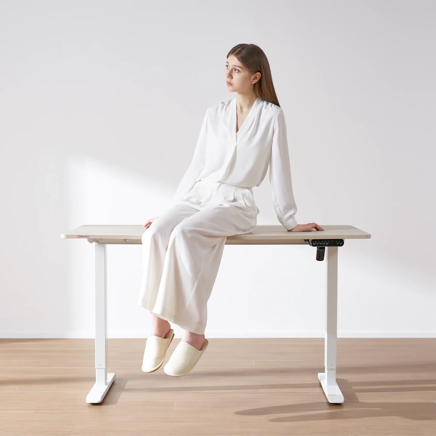 Bureau assis debout ergonomique