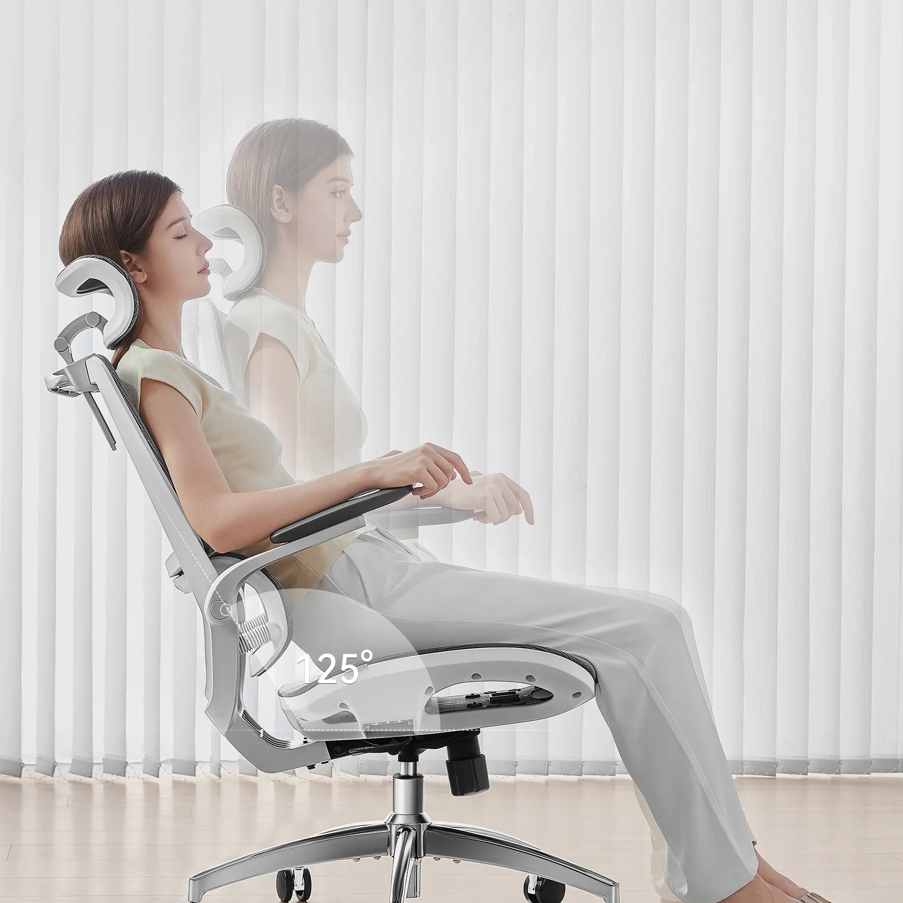 M59AS Chaise de bureau ergonomique