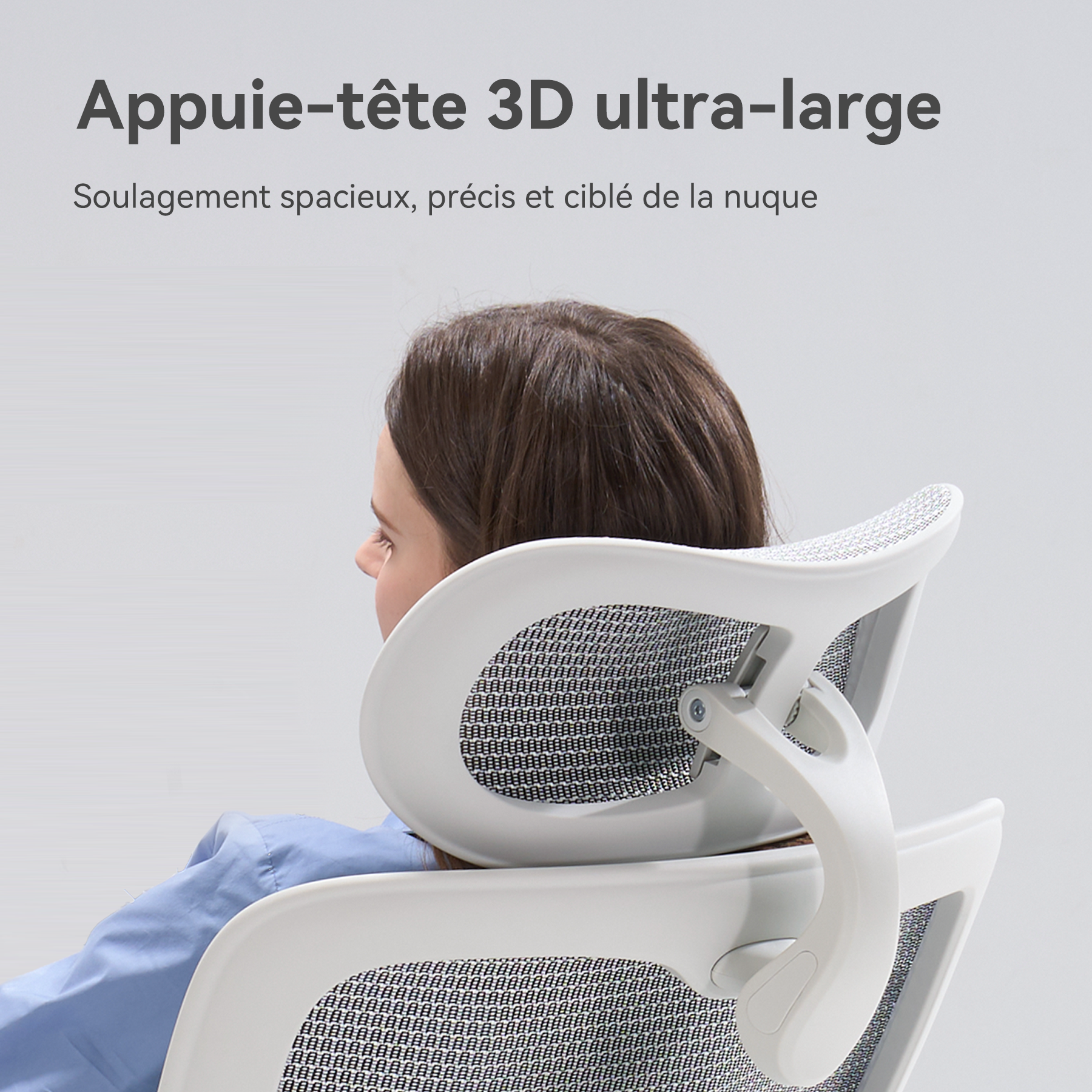 Doro C300 Ultra V2 – Chaise ergonomique à soutien intégral en apesanteur