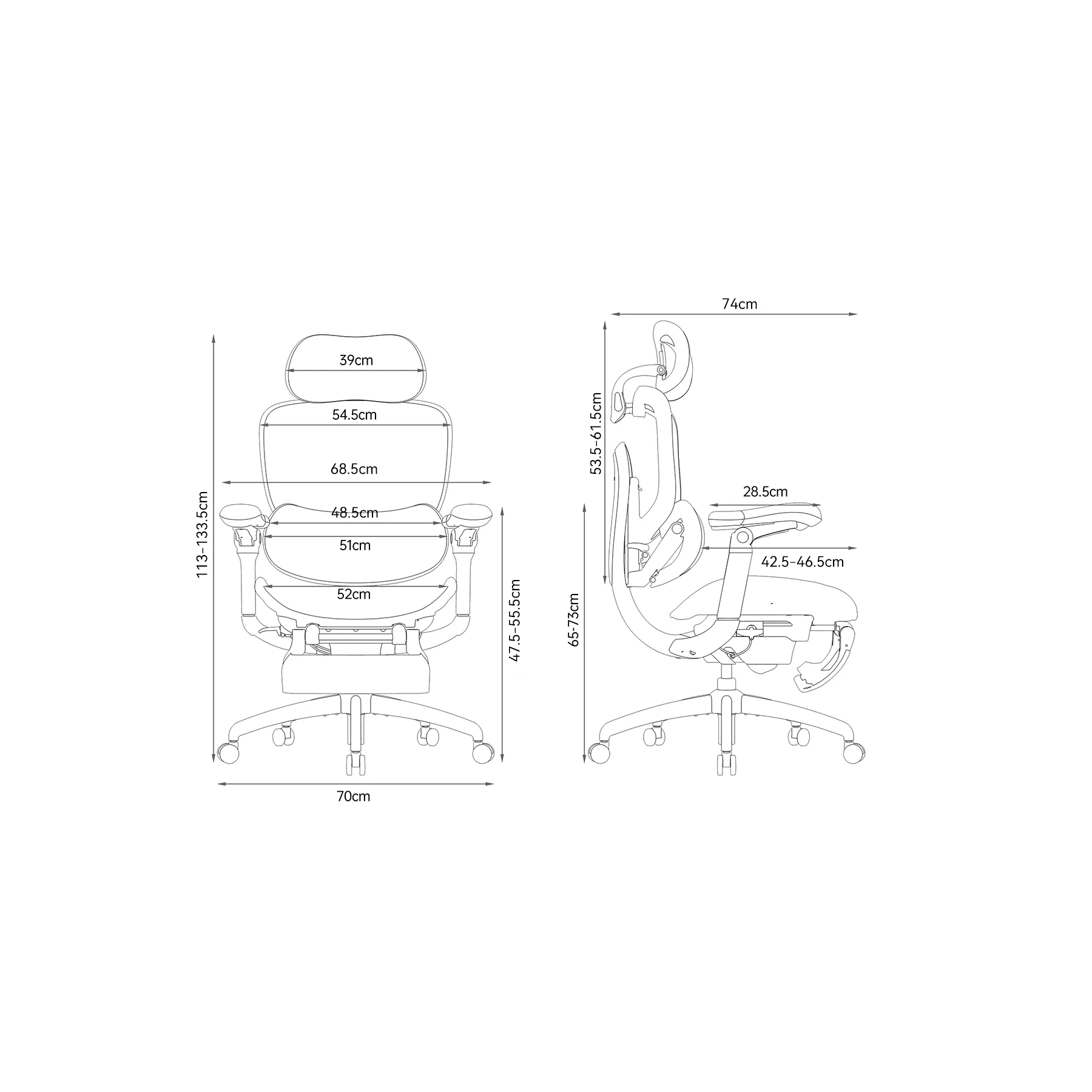 Zoomed product specification