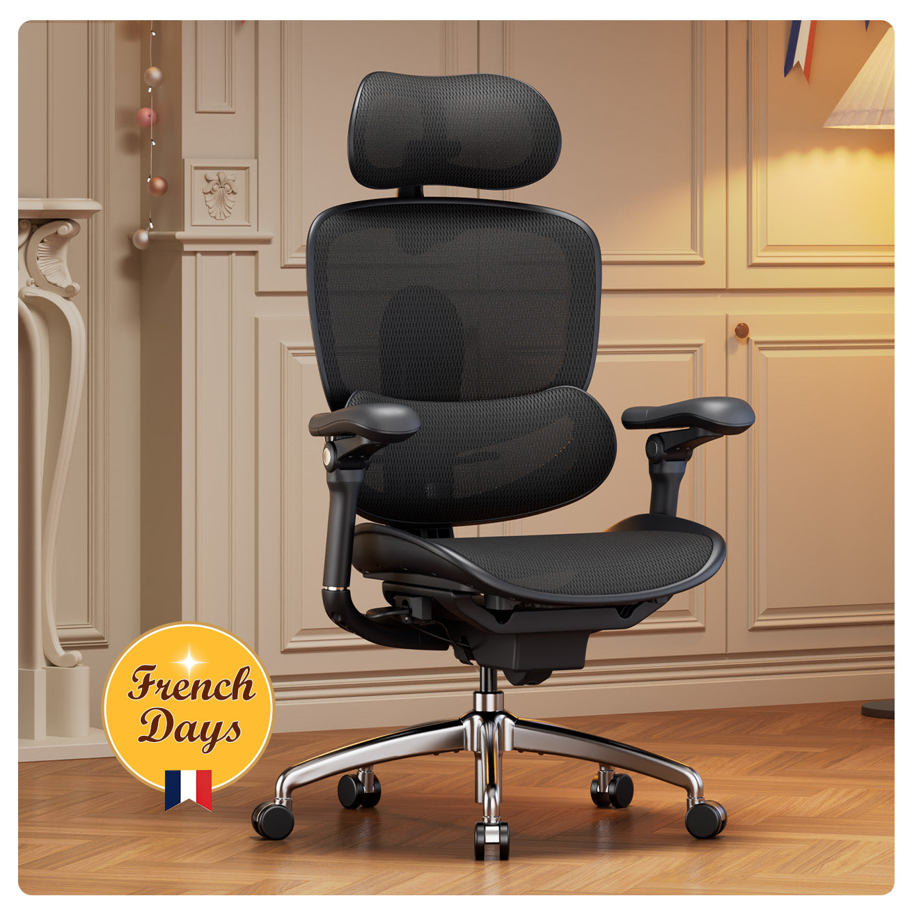 Doro C300 Pro V2 – Fauteuil ergonomique adaptatif full‑body