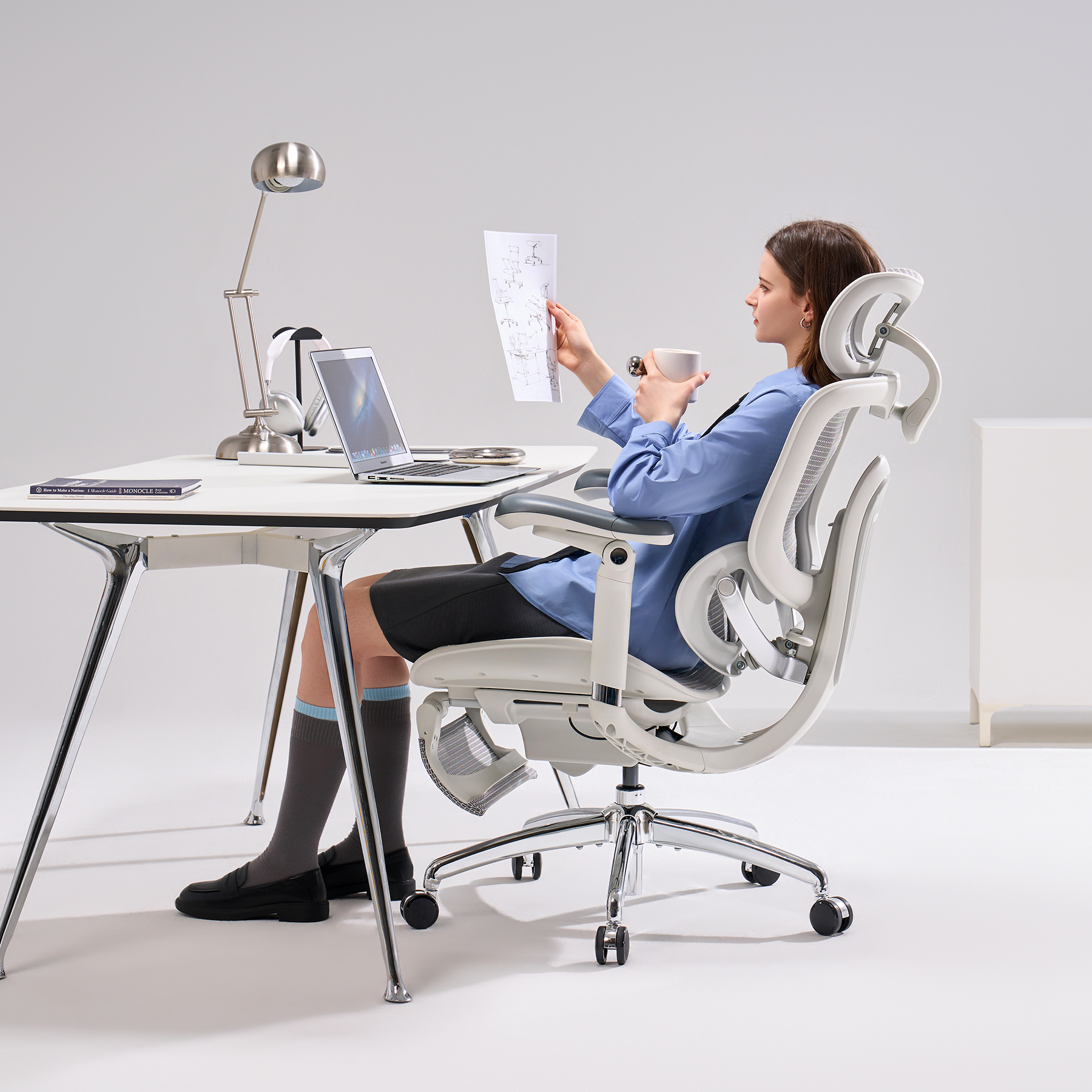 Doro C300 Pro V2 – Fauteuil ergonomique adaptatif full‑body
