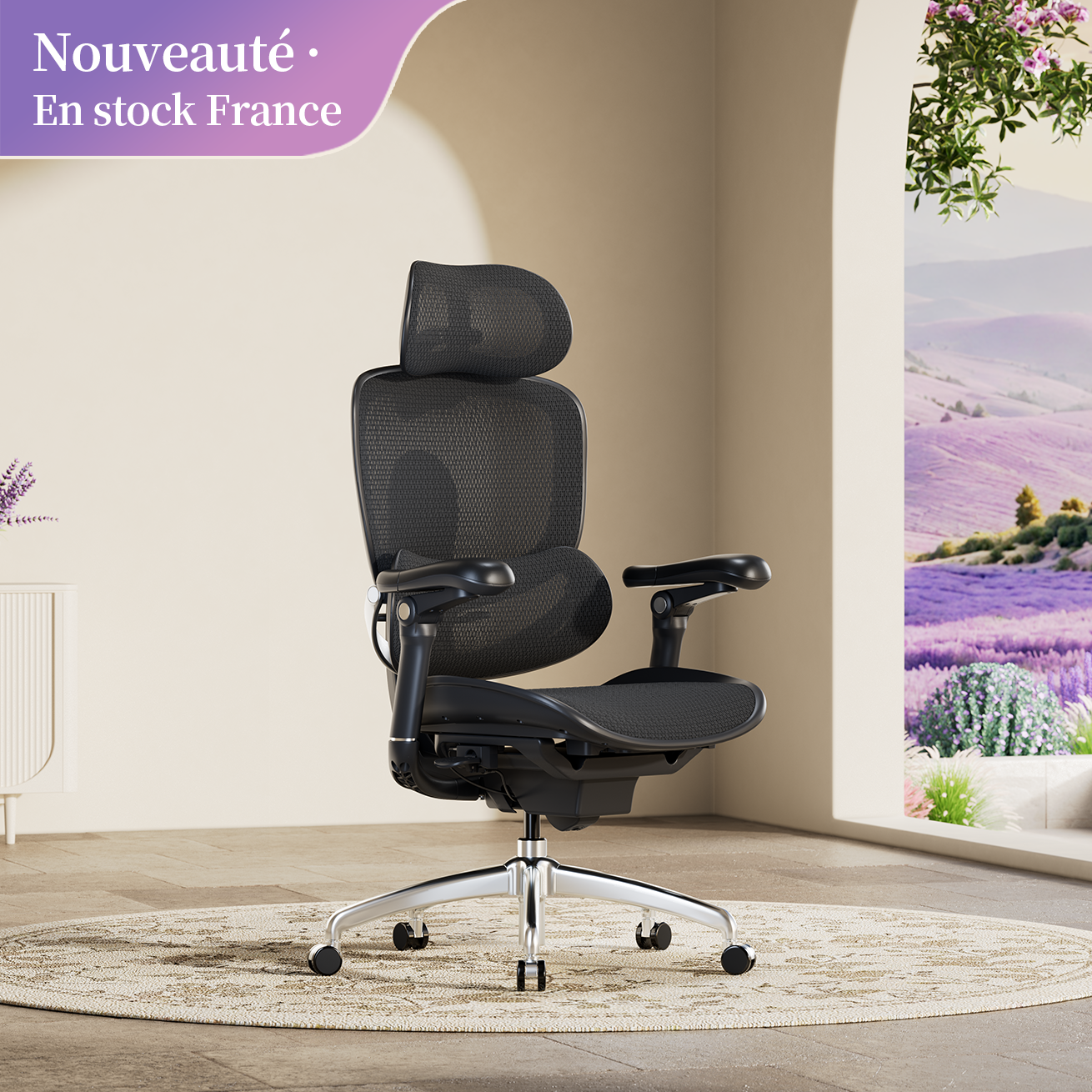 Doro C300 Pro V2 – Fauteuil ergonomique adaptatif full‑body
