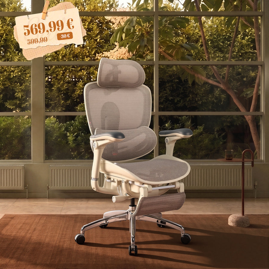 Doro C300 Ultra V2 – Chaise ergonomique à soutien intégral en apesanteur