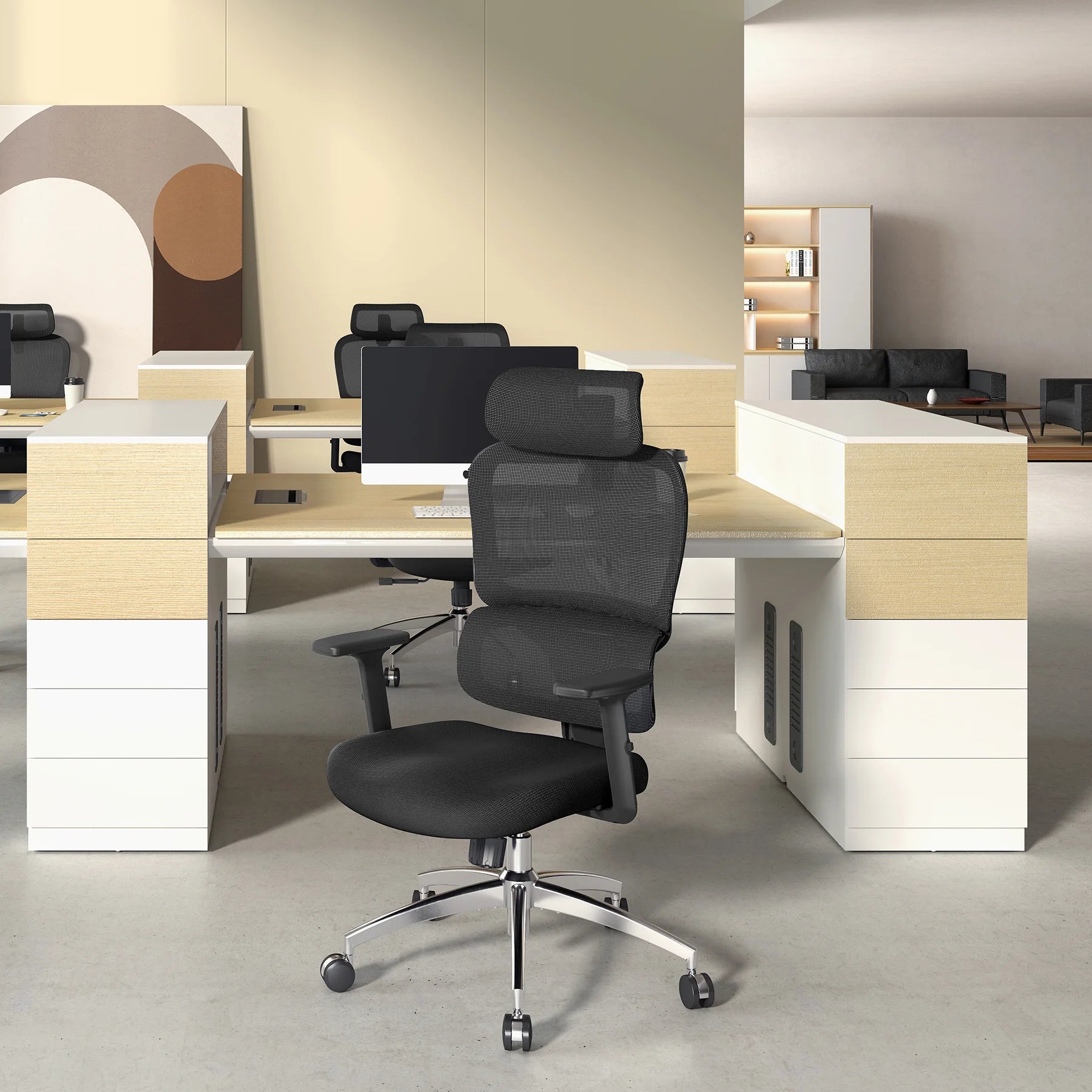 M56C Chaise de Bureau Ergonomique 