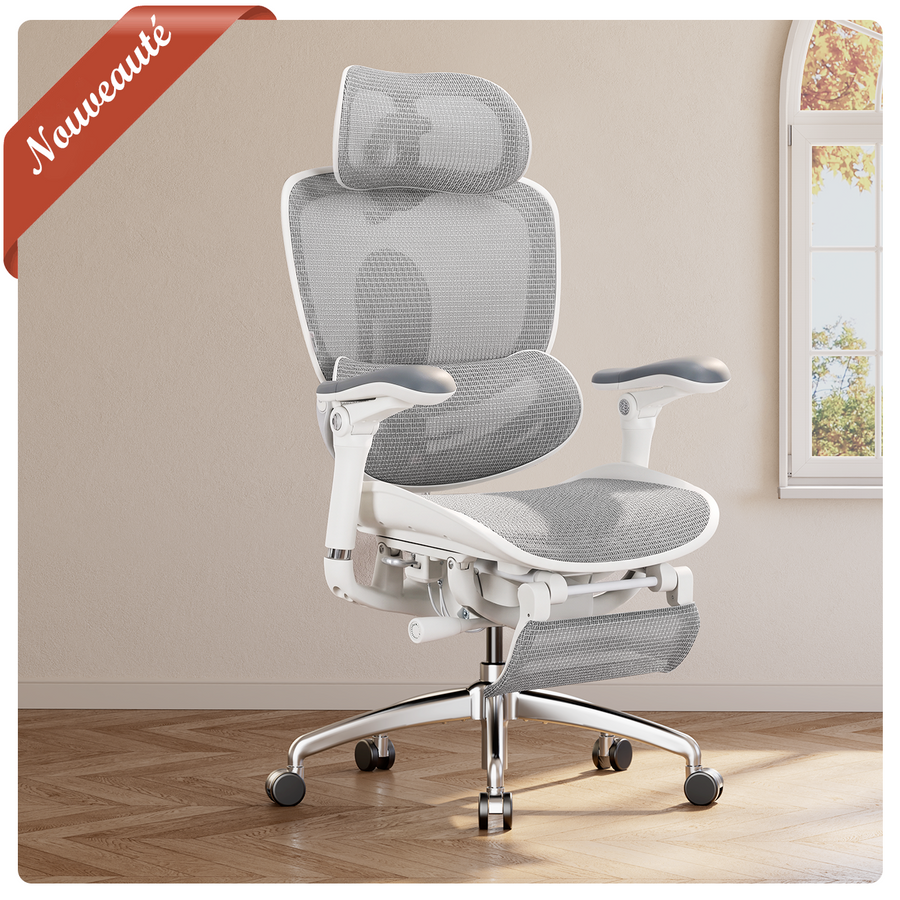 Doro C300 Ultra V2 – Chaise ergonomique à soutien intégral en apesanteur