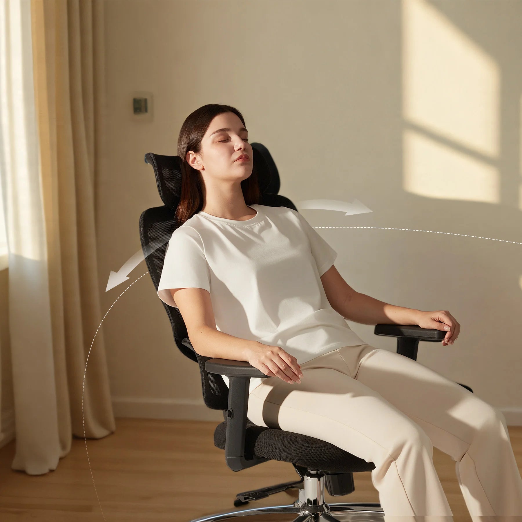 M56C Chaise de Bureau Ergonomique 